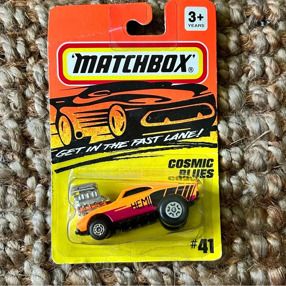 COPY - Vintage set of 2 Matchbox metal cars new in box ODS. NASA rocket Cosmic …